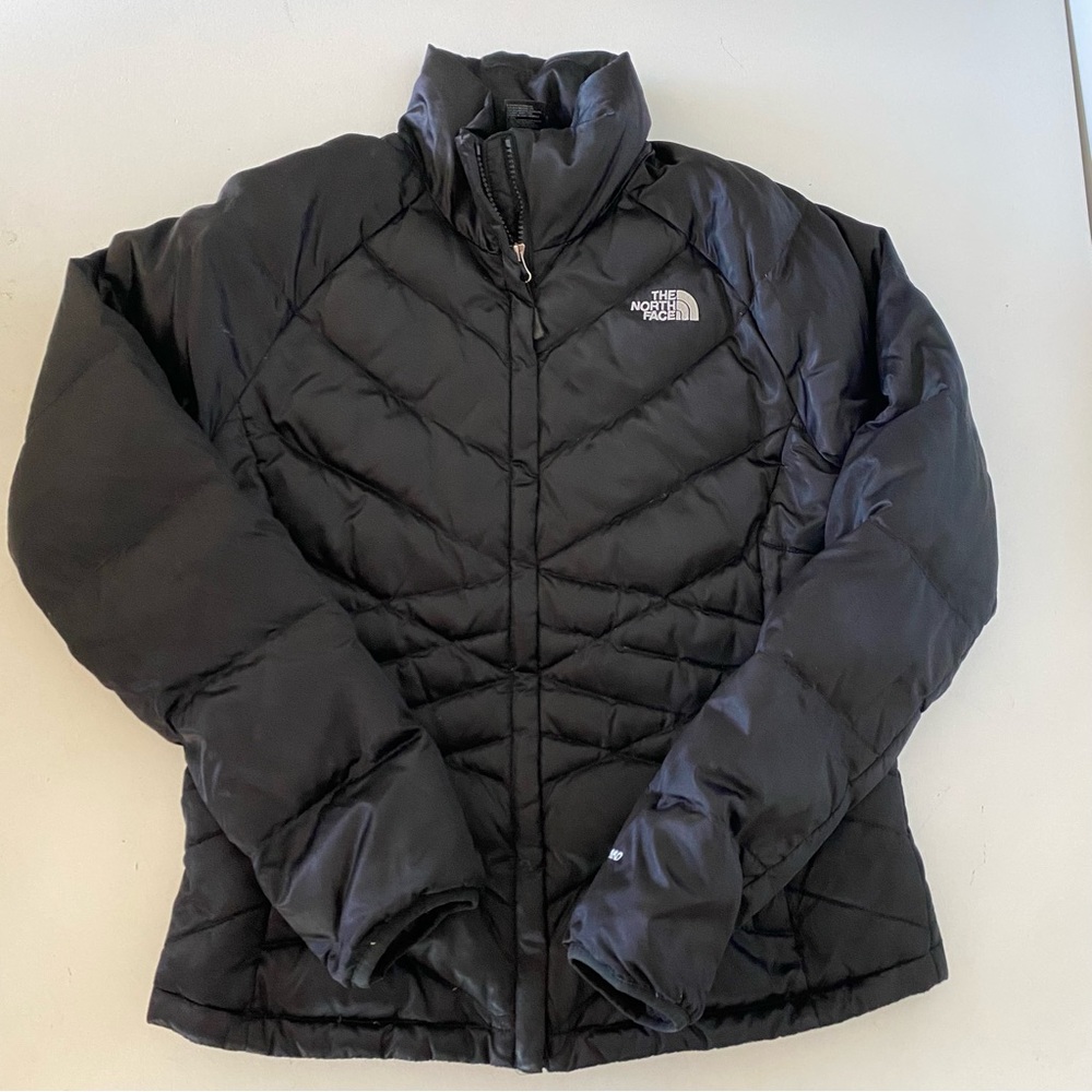 Vintage Women’s The North Face Black Puffer 550 Jacket Medium
